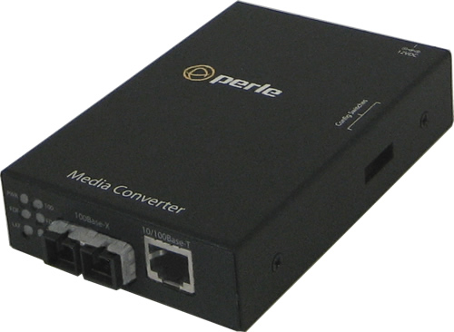 S-110-S2SC20 - 10/100 Fast Ethernet Stand-Alone Media and Rate Converter