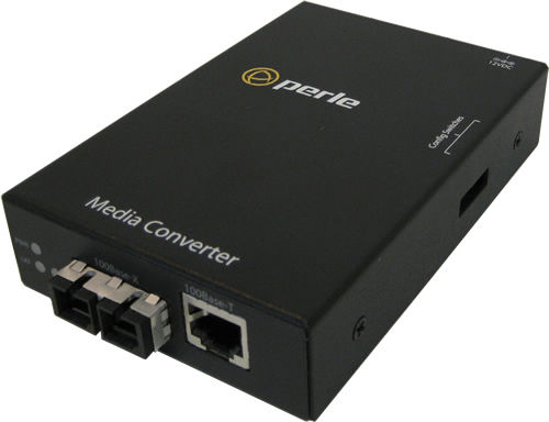 S-100-S1SC40D - Fast Ethernet Stand-Alone Media Converter