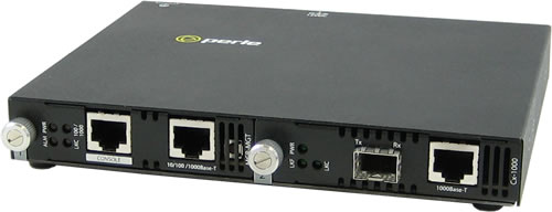 SMI-1000-SFP EU | Gigabit SFP Managed Media Converter | Perle
