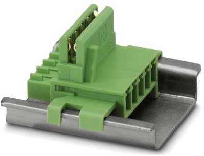 ME 17,5 TBUS 1,5/ 5-ST-3,81 GN - TBUS DIN Rail Connector | Perle