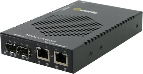S-1110DHP-DSFP-XT Media Convrt