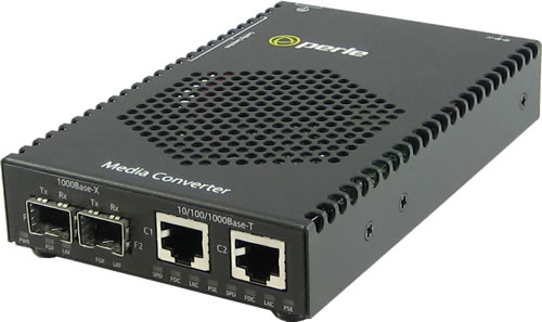 S-1110DP-DSFP Media Converter