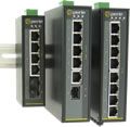 PoE / PoE+ Industrial Ethernet Switches Compact DIN Rail PoE Switches