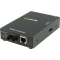 S-110P-S2ST20-XT - 10/100 Fast Ethernet Stand-Alone Industrial Temperature Media Rate Converter with PoE Power Sourcing