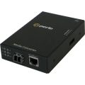 S-110-S2LC80 - 10/100 Fast Ethernet Stand-Alone Media and Rate Converter