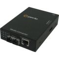 S-1110-S2SC40 - 10/100/1000 Gigabit Ethernet Stand-Alone Media and Rate Converter