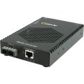 S-1110P-M2SC2 - 10/100/1000 Gigabit Ethernet Stand-Alone Media Rate Converter with PoE Power Sourcing