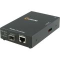 S-110PP-SFP-XT - 10/100 Fast Ethernet Standalone Industrial Temperature Media Rate Converter with PoE+ ( PoEP ) Power Sourcing