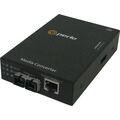 S-1110-M2SC05-XT - 10/100/1000 Gigabit Ethernet Stand-Alone Industrial Temperature Media Rate Converter