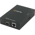 S-1110-SFP-XT - 10/100/1000 Gigabit Ethernet Standalone Industrial Temperature Media Rate Converter