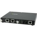 SMI-110-M2ST2 - 10/100 Fast Ethernet IP Managed Standalone Media and Rate Converter